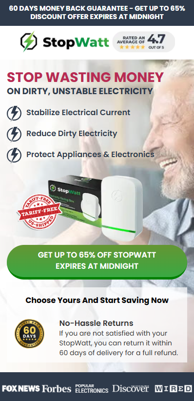 StopWatt Canada – energy saver device